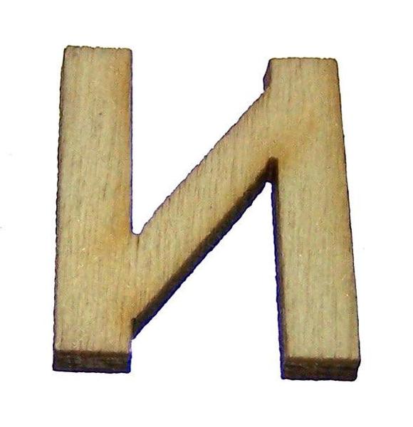 Модон И үсэг – хэмжээ 1.5 x 2 см – 2 ширхэг – BEE'N'TEE