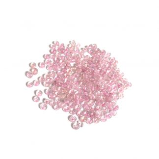 Цайвар ягаан бөөрөнхий шилэн бижир мөхлөг - хэмжээ 4 мм - жин 50 г