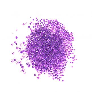 Нил ягаан бөөрөнхий шилэн бижир мөхлөг - хэмжээ 2 мм - жин 50 г