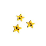 Шар таван хошуу чимэг - хэмжээ 1.3 см - 3 ширхэг