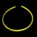 Гялалзсан ногоовтор шар үйлэг бүрээстэй үсний хуванцар даруулга - өргөн 9 мм - 2 ширхэг