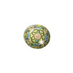 Зурагтай шилэн толго - голч 2.5 см