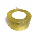 Алтлаг өнгөтэй тууз - өргөн 5 см - урт 22.86 метр