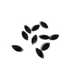 Талстат хавтгай хар нүд оёдог шигтгээ - хэмжээ 7 x 14 мм - 10 ширхэг