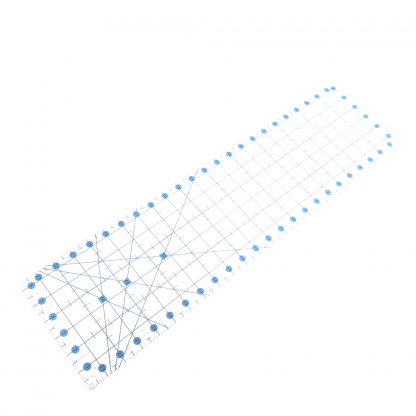 Хөдрөгийн тэгш өнцөгт шугам - хэмжээ 6 x 24 мамх (15 x 60 см) - Image 2